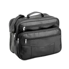 Saco/Pasta de Tiracolo c/ Asa de Mão D&N 2701 Preto | Ref. 345.270101