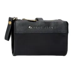 Carteira com Porta-Moedas Removível PEPE JEANS Morgan Preta | Ref. 186.7928331