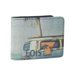 Carteira Horizontal LOIS Rundle California Azul | Ref. 237.20362701