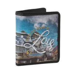 Carteira Vertical LOIS Rundle Genuine Apparel Preta | Ref. 237.20363101