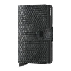 SECRID Miniwallet Hexagon Black | Ref. 297.MHE-B