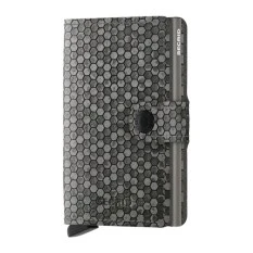 SECRID Miniwallet Hexagon Grey | Ref. 297.MHE-GY
