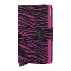SECRID Miniwallet Zebra Fuchsia | Ref. 297.MZE-F