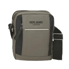 Bolsa de Tiracolo 2C c/ Bolso Frontal PEPE JEANS Dortmund Verde | Ref. 186.7025541