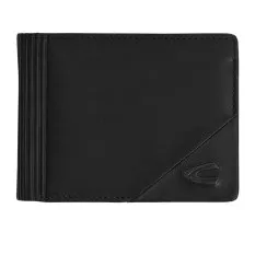 CAMEL ACTIVE Carteira Jeans com Porta-Moedas Taiga Preta | Ref. 91.10367