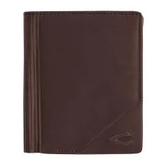 CAMEL ACTIVE Carteira Vertical com Porta-Moedas Taiga Castanha | Ref. 91.10364