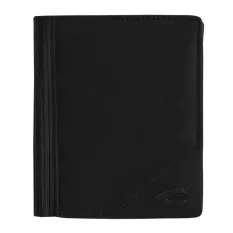CAMEL ACTIVE Carteira Vertical com Porta-Moedas Taiga Preta | Ref. 91.10363