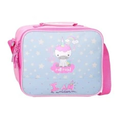 Lancheira Térmica Adaptável ROLL ROAD I Am a Unicorn Azul | Ref. 186.4074842
