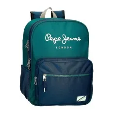 Mochila Escolar Adap. 40Cm 2C PEPE JEANS Ben Verde | Ref. 186.69522D1