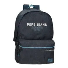Mochila para Computador Adap. 44cm 2C PEPE JEANS Edmon Azul Escuro | Ref. 186.69124D1