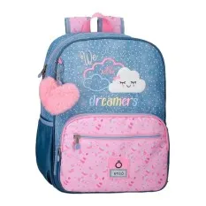 Mochila Escolar Adap. 38Cm ENSO Dreamers Azul | Ref. 186.96924D1
