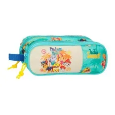 Estojo Escolar Duplo PAW PATROL Pawsome Vibes Azul | Ref. 186.4264242