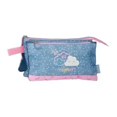 Estojo Escolar Triplo ENSO Dreamers Azul | Ref. 186.9694321