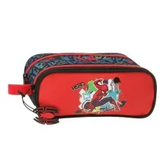 Estojo Escolar Duplo SPIDERMAN Urban Vermelho | Ref. 186.2934221