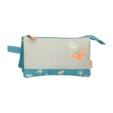 Estojo Escolar Triplo ENSO Mr. Crab Azul | Ref. 186.9754321