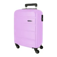 Mala de Cabine / Trolley 55cm 4 Rodas Exp. ROLL ROAD Flex Malva | Ref. 186.584866F