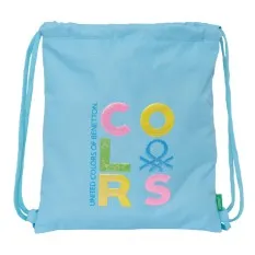 Mochila Saco BENETTON Spring Azul Claro | Ref. 248.612451196