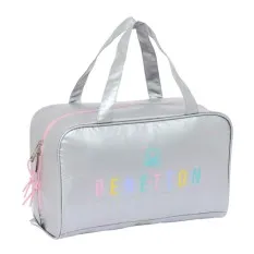 Necessaire Rectangular BENETTON Sliver Prateado | Ref. 248.812353720