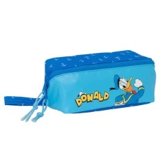 Estojo Escolar Quadrado Grande DONALD Infantil Azul | Ref. 248.822408050
