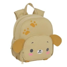 Mochila Infantil de Neopreno SAFTA Cão Camel | Ref. 248.622403333