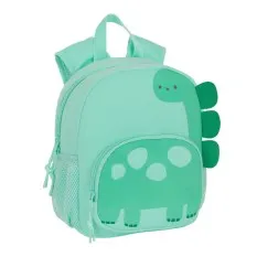 Mochila Infantil de Neopreno SAFTA Dinossauro Verde | Ref. 248.622404333