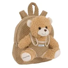 Mochila Pré-Escolar com Ursinho SAFTA Castanha | Ref. 248.622335231