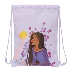 Mochila Saco Júnior 34Cm WISH By Disney Lilás | Ref. 248.612368855