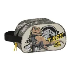Necessaire de Viagem Adaptável JURASSIC WORLD Warning Preto | Ref. 248.812363248