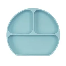 Prato de Silicone c/ Ventosa SAFTA Bear Blue | Ref. 248.822105923