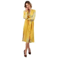 ANEKKE Vestido Camiseiro Estampado Hollywood Amarelo | Ref. 280.38289-006