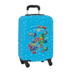 Mala de Cabine / Trolley 55cm 4R 20” SUPERTHINGS Rescue Force Azul | Ref. 248.612376851