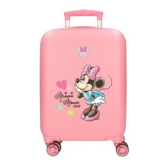 Mala de Cabine / Trolley 50cm 4 Rodas MINNIE Imagine Rosa | Ref. 186.4231341