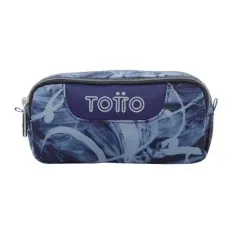 Estojo Escolar Duplo Glowery Sobre TOTTO 6YG Azul | Ref. 330.AC52ECO00326YG