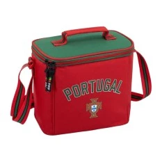 Lancheira Térmica PORTUGAL FPF Vermelho/Verde | Ref. 254.FPF61018