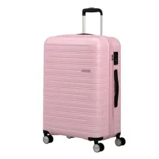 AMERICAN TOURISTER Mala de Viagem Média 67cm 4R High Turn Rosa Matte | Ref. 92MB890290