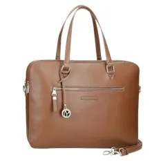 Pasta para Computador 15.6” 2C Adap. PEPE JEANS Elia Castanha | Ref. 186.7946032