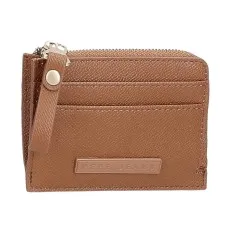 Porta-Cartões com Fecho PEPE JEANS Elia Castanho | Ref. 186.7948132