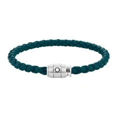 Pulseira MONTBLANC Meisterstück 3 Rings Colection 63mm Cyprus Blue | Ref. 238.134068