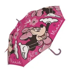 Guarda-Chuvas Comprido Aut. 48/8 85cm MINNIE Lilás | Ref. 319.WD16496L