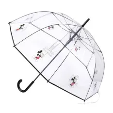 Guarda-Chuvas Comprido Aut. 61/8 94cm MICKEY Transparente | Ref. 319.2400000671