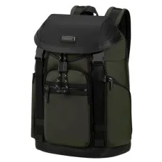 SAMSONITE Mochila para Portátil 15.6” c/ Aba Relyon Verde | Ref. 92KP800304