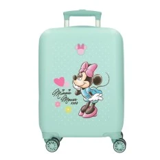 Mala de Cabine / Trolley 50cm 4 Rodas MINNIE Imagine Turquesa | Ref. 186.4231342