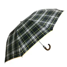 Guarda-Chuva Unisexo Dobrável Aut. 58/10 EZPELETA 10046 Xadrês Verde | Ref. 104.10046V