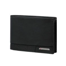 SAMSONITE Carteira de Homem Horizontal 3CC Pro-DLX 6 SLG Preta | Ref. 92KK305009