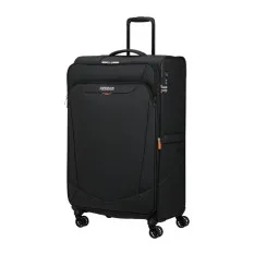 AMERICAN TOURISTER Mala de Viagem Grande 80cm 4R Coated Exp SummerRide Preta | Ref. X92ME710609