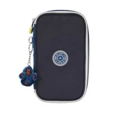 Estojo Escolar KIPLING 50 Pens Fantasy Blue Block | Ref. 187.40K109998FB