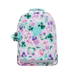 Mochila para Portátil 15" KIPLING Class Room Aqua Blossom | Ref. 187.40KI70907EC