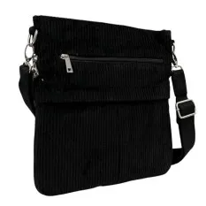 Bolsa de Tiracolo Grande PHYNÈS 8073342 Preta | Ref. 179.3342P