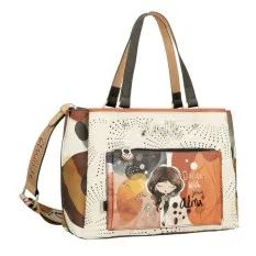 ANEKKE Mala de Duas Asas 3C Alma Taupe | Ref. 280.40701-255