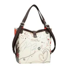 ANEKKE Mala Conversível Mochila Alma Olé Azul | Ref. 280.40765-144